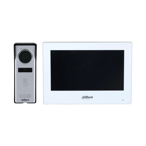 Video intercom system with indoor monitor and door station